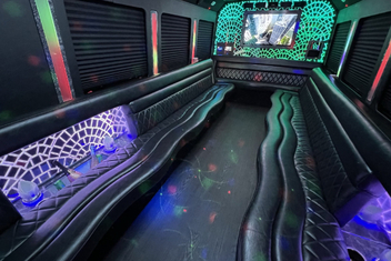 Murrieta Limo Bus Interior