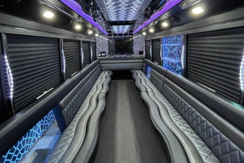 Murrieta Party Bus Interior