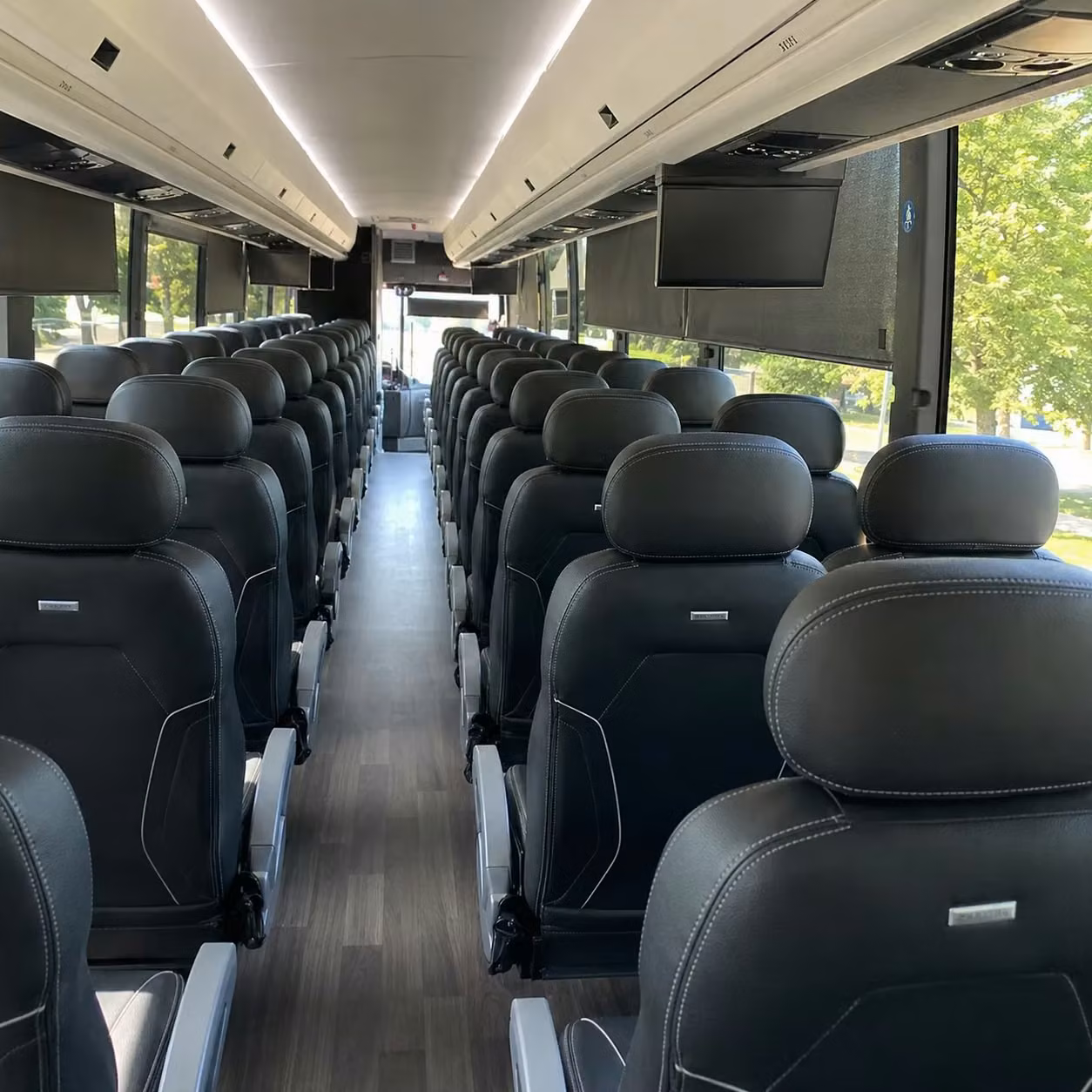 murrieta charter bus interior