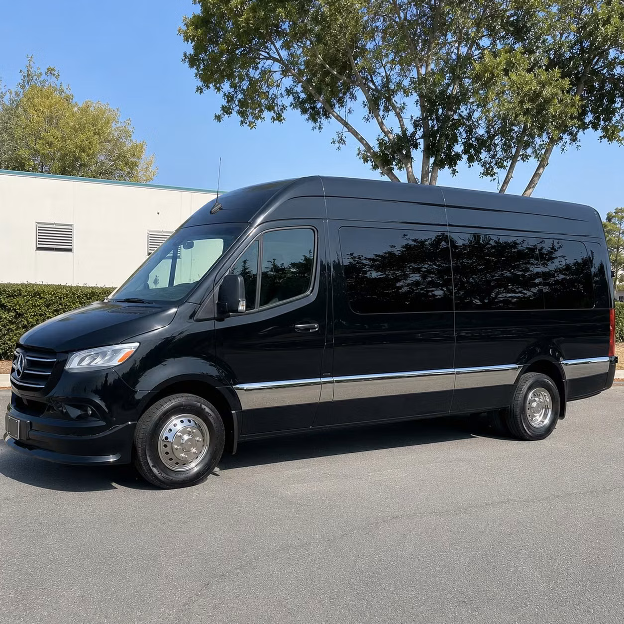 sprinter van with driver